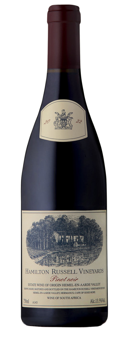 Hamilton Russell Pinot Noir 2022  Front Bottle Shot