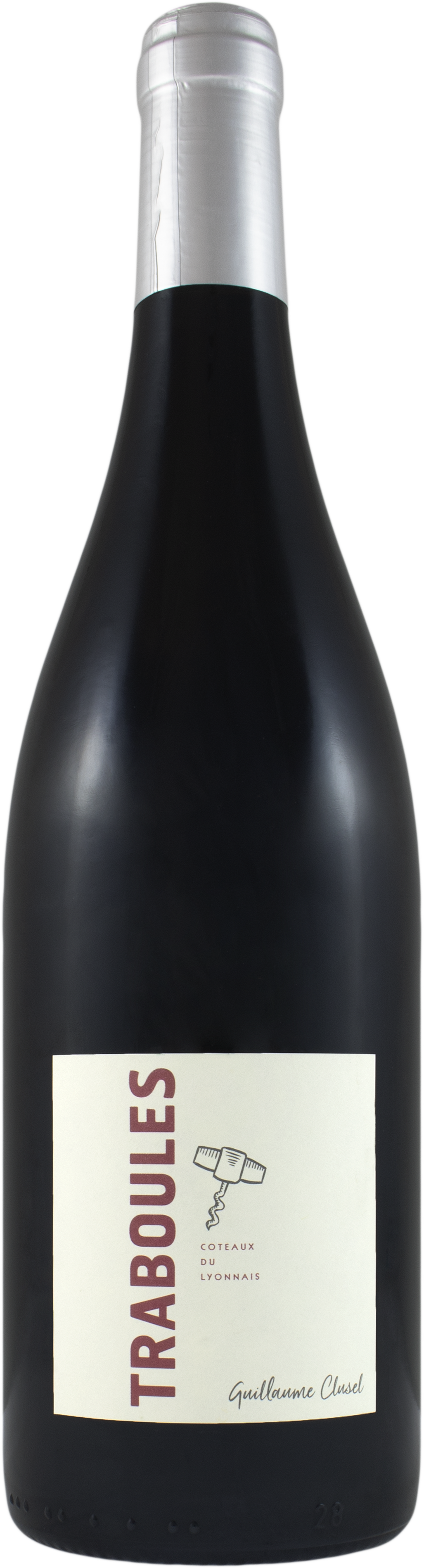 Guillaume Clusel Coteaux du Lyonnais Traboules 2022  Front Bottle Shot