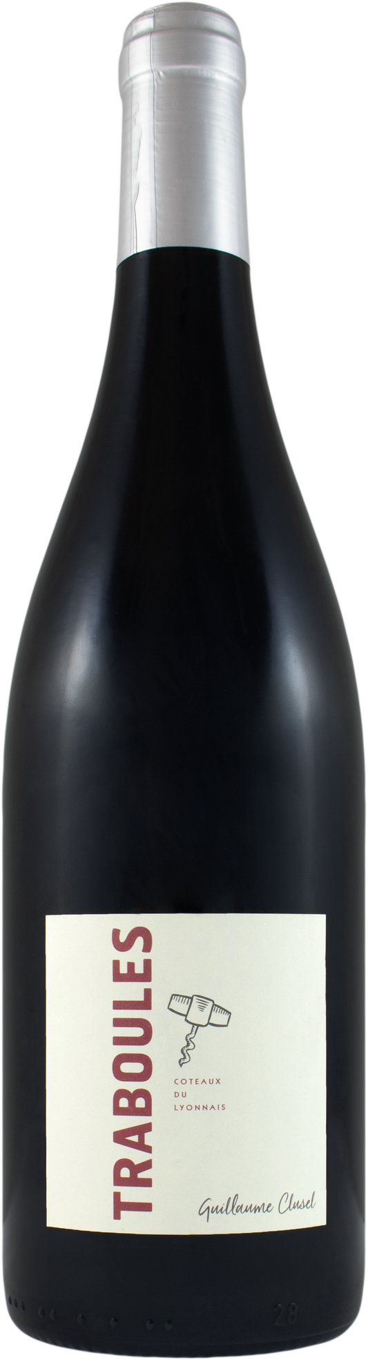 Guillaume Clusel Coteaux du Lyonnais Traboules 2022  Front Bottle Shot