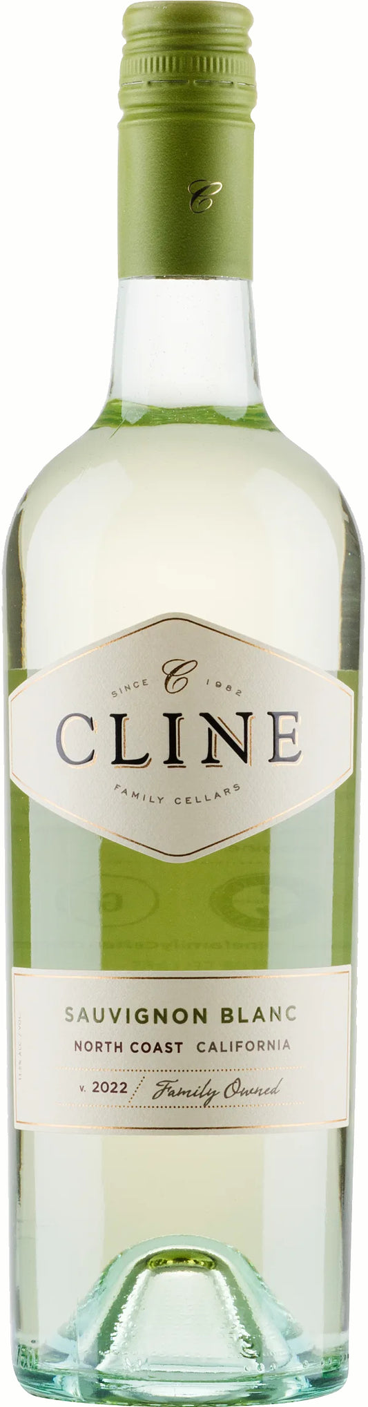 Cline North Coast Sauvignon Blanc 2022  Front Bottle Shot