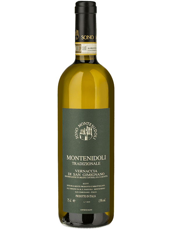 Montenidoli Vernaccia di San Gimignano Tradizionale 2023  Front Bottle Shot