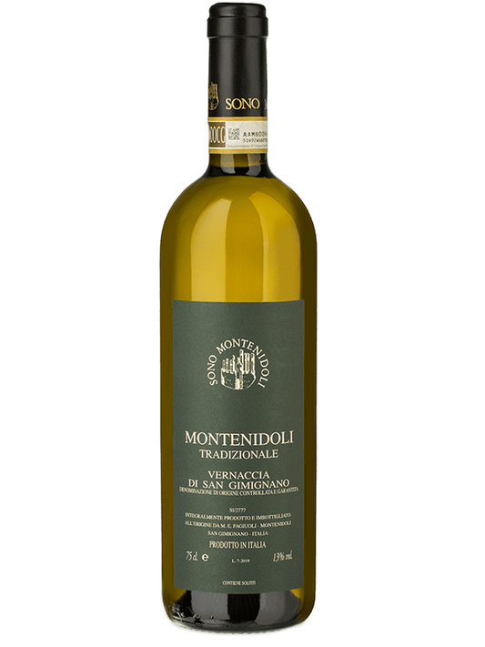 Montenidoli Vernaccia di San Gimignano Tradizionale 2023  Front Bottle Shot