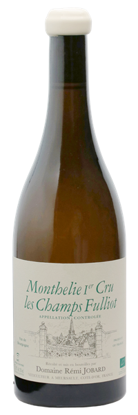 Domaine Remi Jobard Monthelie Blanc Les Champs Fulliot Premier Cru 2022  Front Bottle Shot