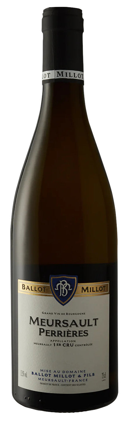 Ballot-Millot Meursault Perrieres Premier Cru 2022  Front Bottle Shot