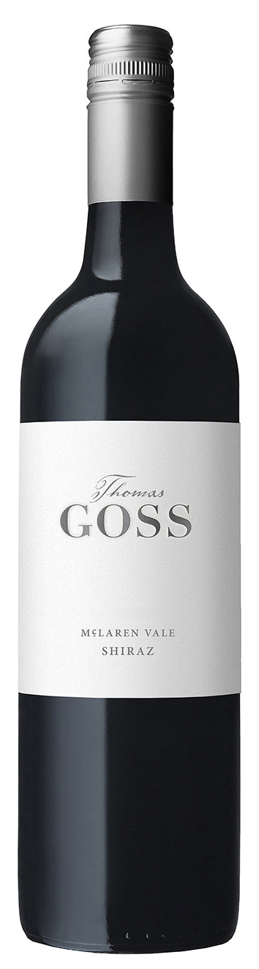 Thomas Goss Shiraz 2021  Front Bottle Shot