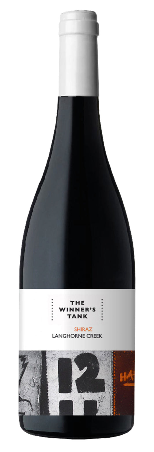 The Winner's Tank Shiraz 2018  Front Bottle Shot