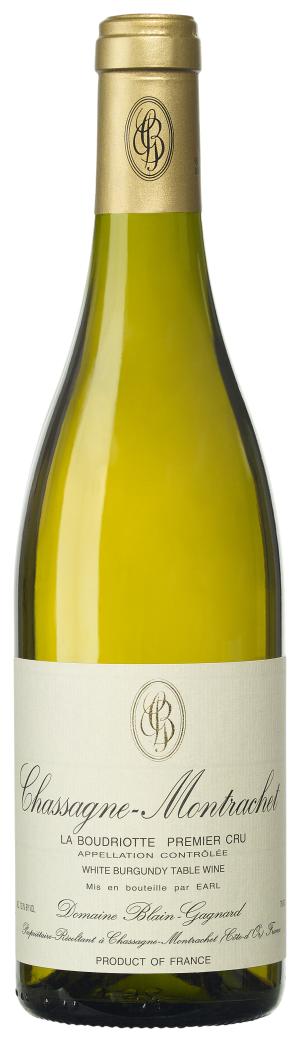 Domaine Blain-Gagnard Chassagne-Montrachet La Boudriotte Premier Cru 2022  Front Bottle Shot
