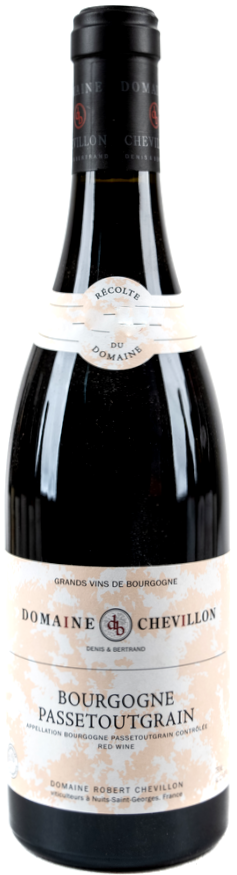 Domaine Robert Chevillon Bourgogne Passetoutgrain 2022  Front Bottle Shot