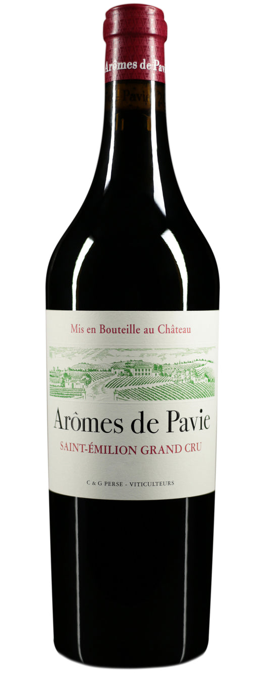 Chateau Pavie Les Aromes de Pavie (Futures Pre-Sale) 2023  Front Bottle Shot
