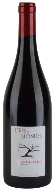Terres Blondes Cabernet Franc 2020  Front Bottle Shot