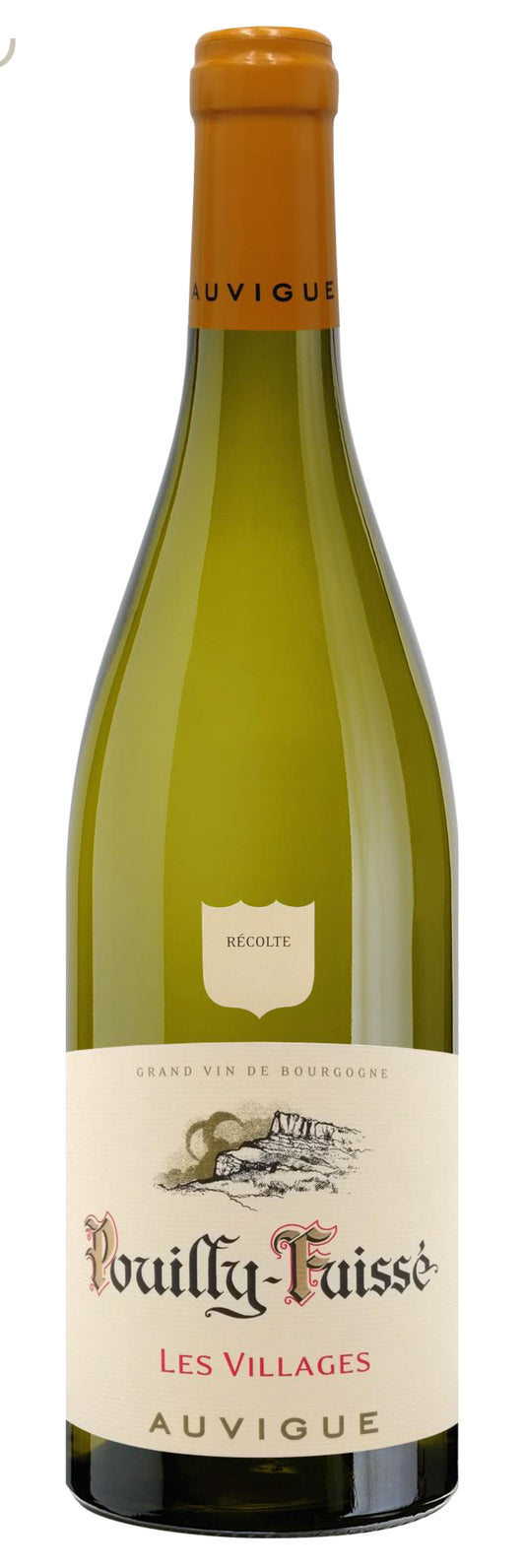 Domaine Auvigue Pouilly-Fuisse Les Villages 2021  Front Bottle Shot