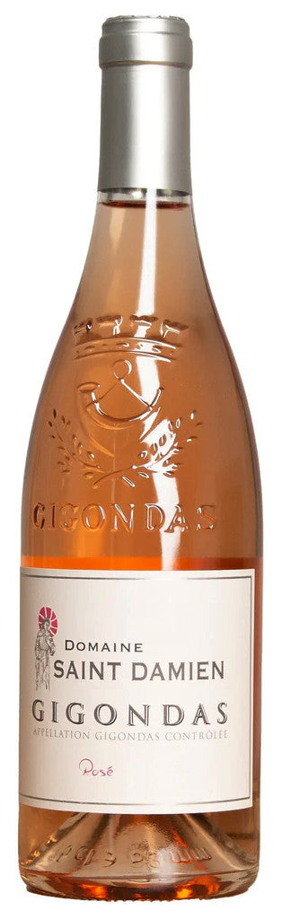 Domaine Saint-Damien Gigondas Rose 2023  Front Bottle Shot