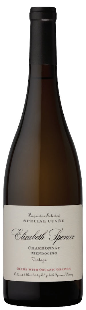 Elizabeth Spencer Special Cuvee Organic Chardonnay 2022  Front Bottle Shot
