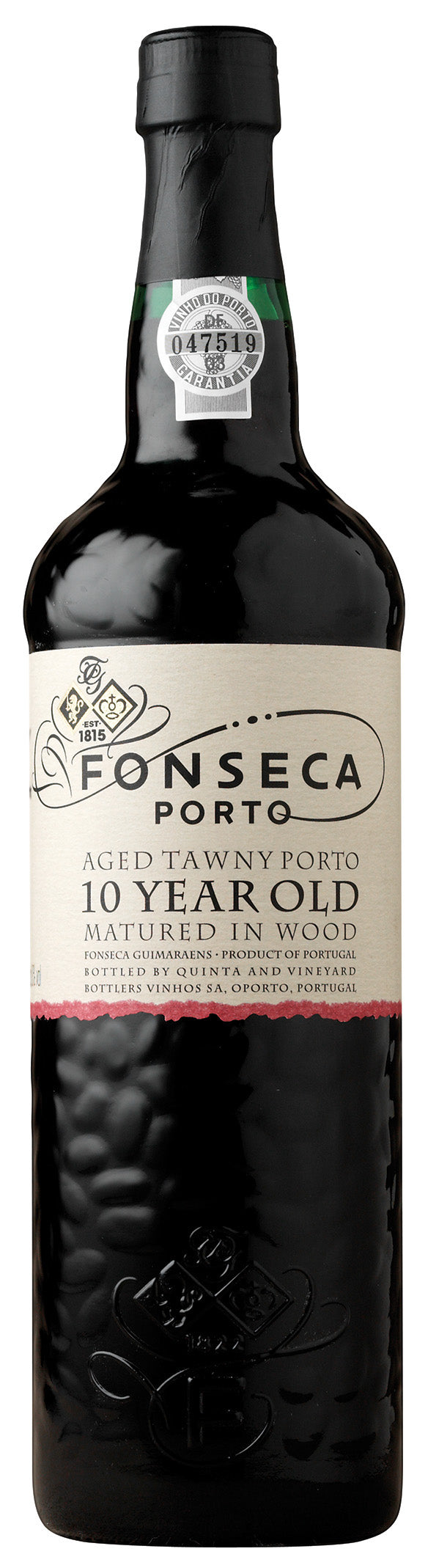 Fonseca 10 Year Old Tawny Front Bottle Shot