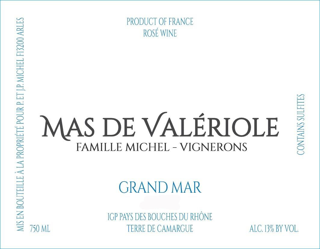 Mas de Valeriole Grand Mar Terre de Camargue Rose 2023