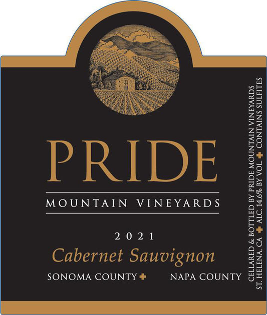 Pride Mountain Vineyards Cabernet Sauvignon (375ML half-bottle) 2021