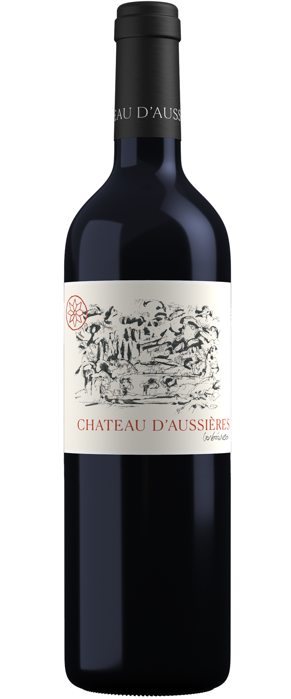 Chateau d'Aussieres Corbieres 2021  Front Bottle Shot