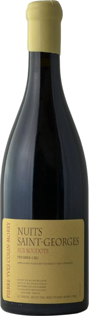 Pierre-Yves Colin-Morey Nuits-St-Georges Les Boudots Premier Cru 2022  Front Bottle Shot