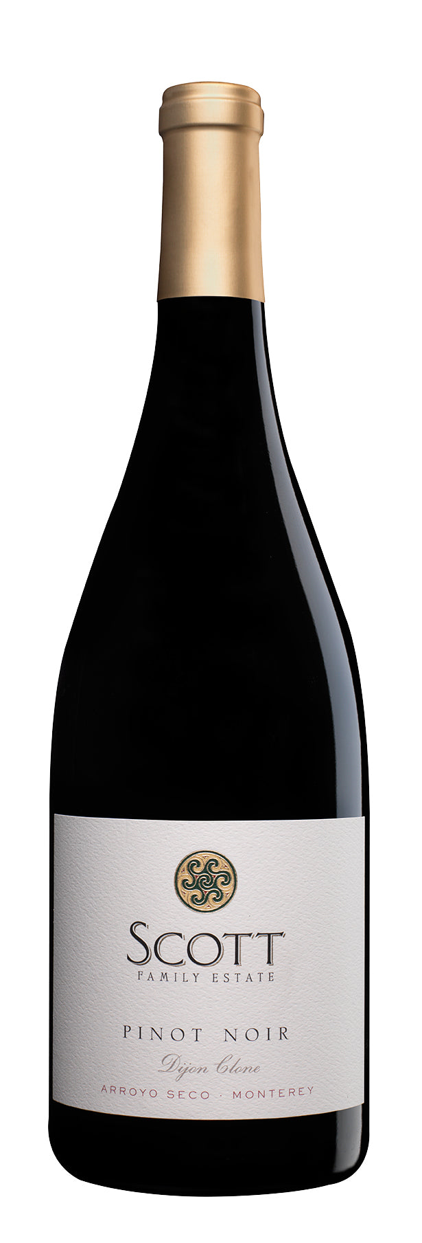 Scott Family Estate Arroyo Seco Pinot Noir 2023  Front Bottle Shot