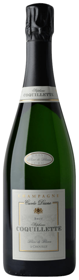 Stephane Coquillette Cuvee Diane Blanc de Blancs  Front Bottle Shot
