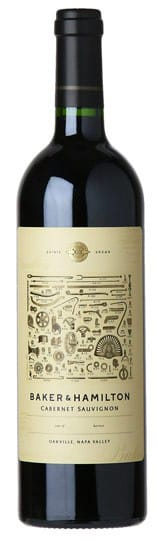 Baker & Hamilton Cabernet Sauvignon 2022  Front Bottle Shot