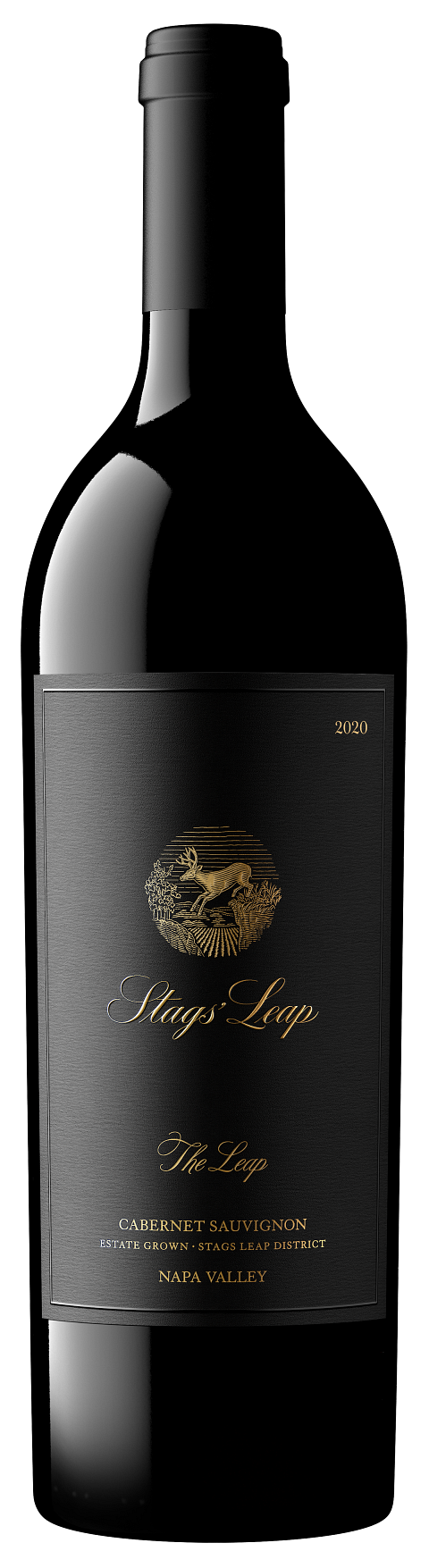 Stags' Leap Winery The Leap Estate Grown Cabernet Sauvignon 2020  Front Bottle Shot
