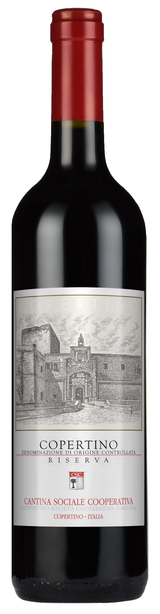 Copertino Riserva 2015  Front Bottle Shot