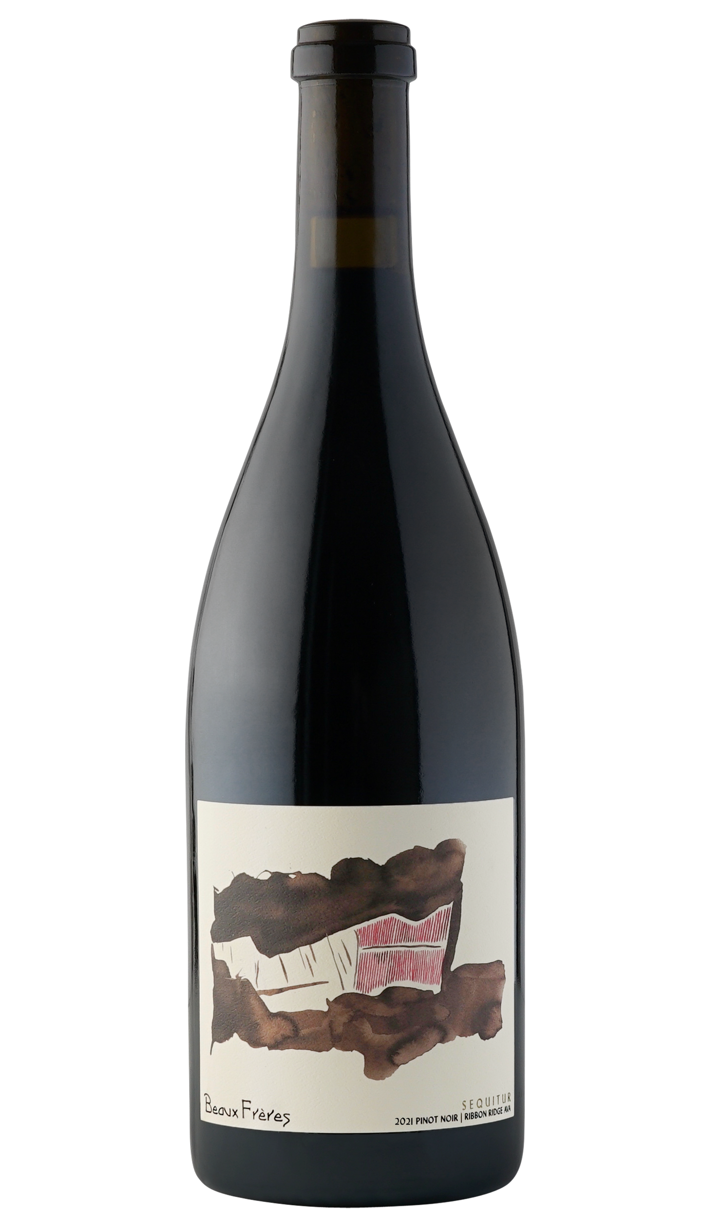 Beaux Freres Sequitur Pinot Noir 2021  Front Bottle Shot