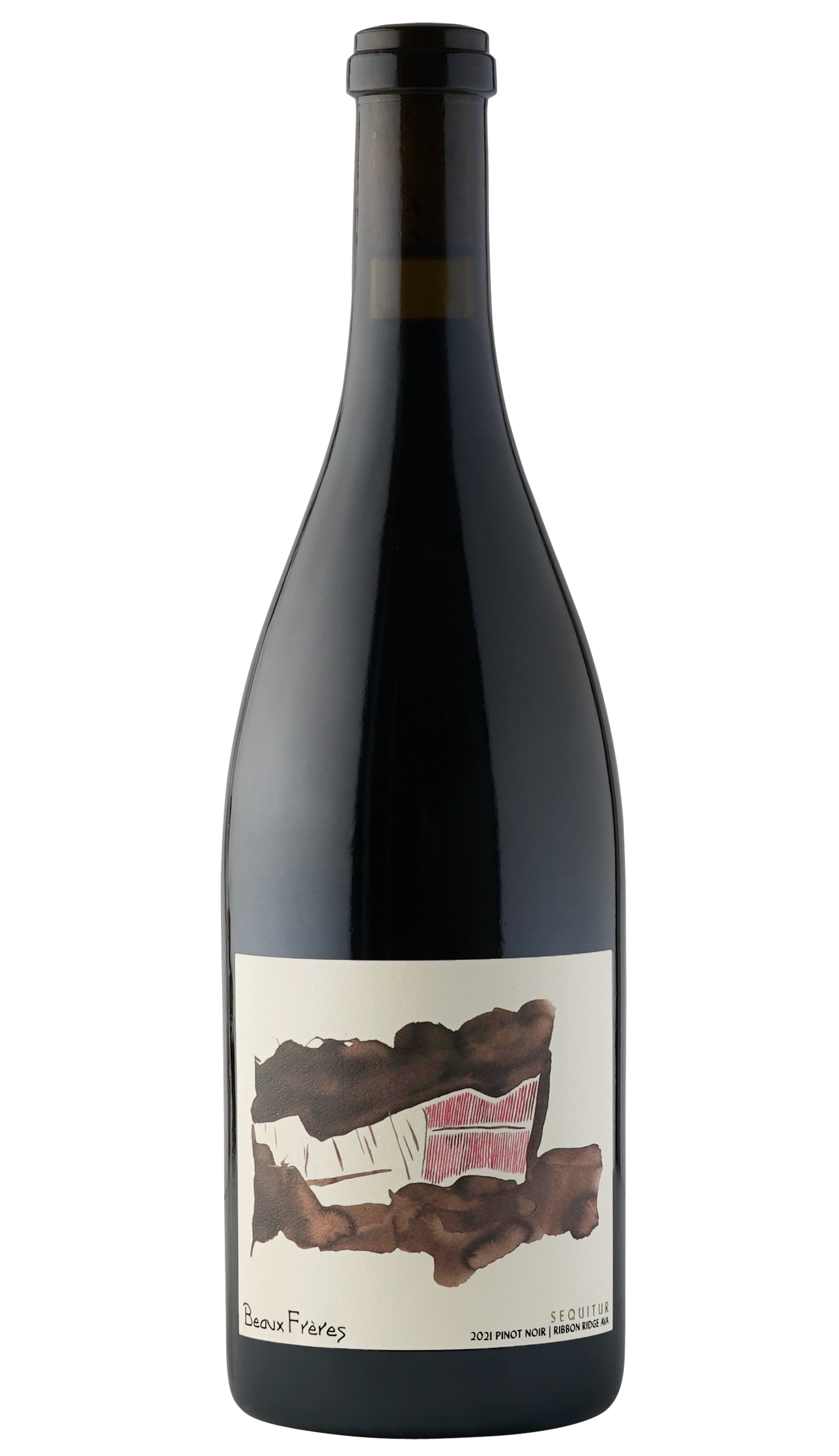 Beaux Freres Sequitur Pinot Noir 2021  Front Bottle Shot