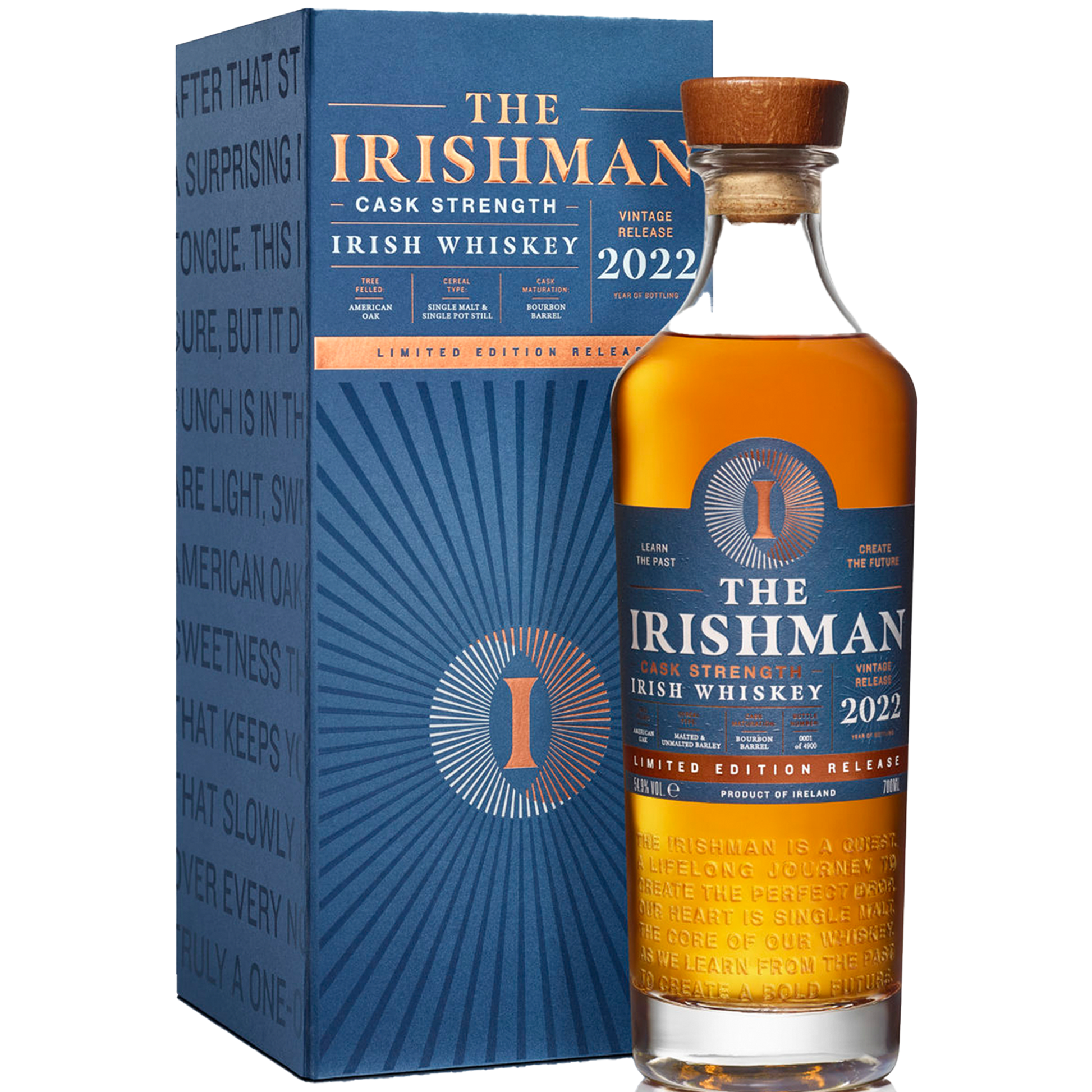 Irishman Cask Strength 2022 Vintage Release Irish Whiskey