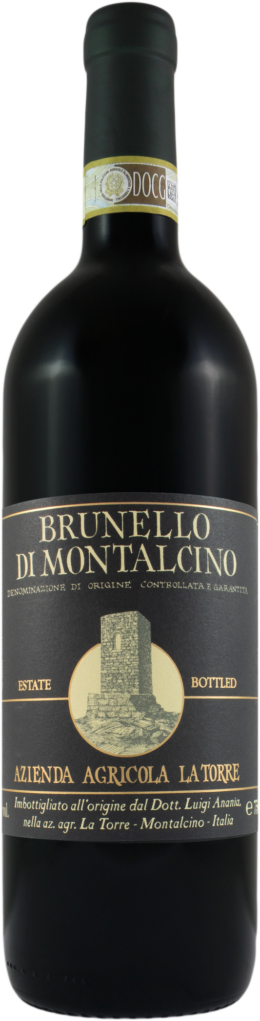La Torre Brunello di Montalcino 2019  Front Bottle Shot