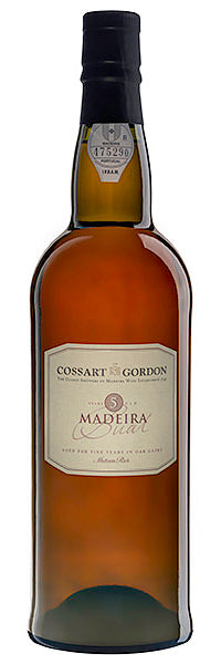 Cossart Gordon 5 Years Old Baul Medium Rich Maderia  Front Bottle Shot