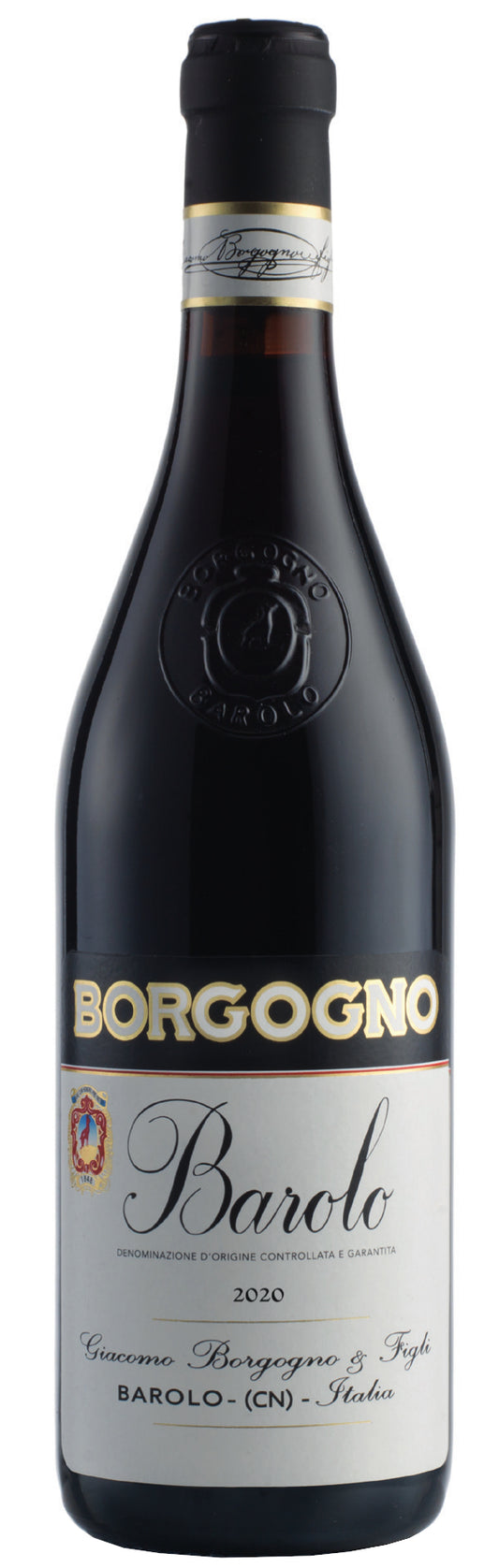 Borgogno Barolo 2020  Front Bottle Shot