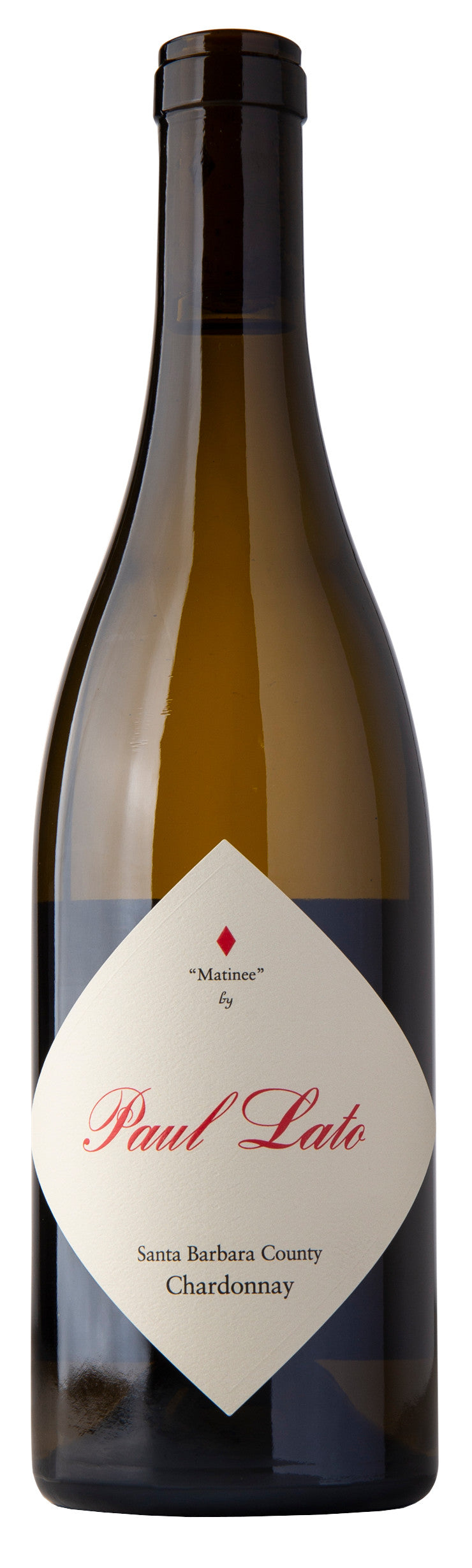 Paul Lato Matinee Chardonnay 2022  Front Bottle Shot