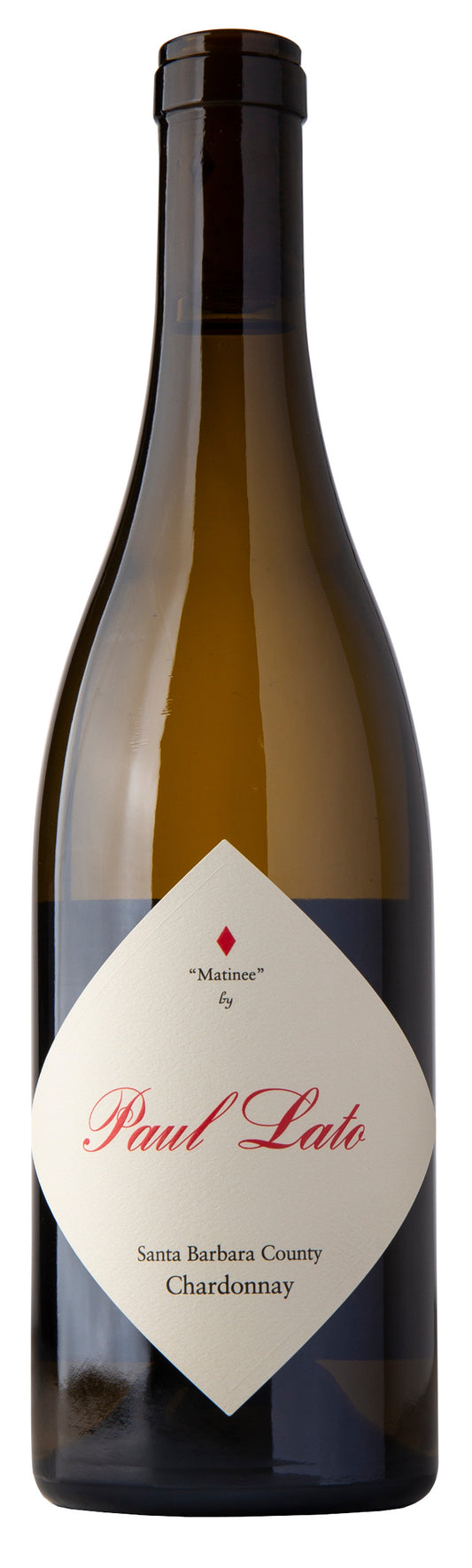 Paul Lato Matinee Chardonnay 2022  Front Bottle Shot