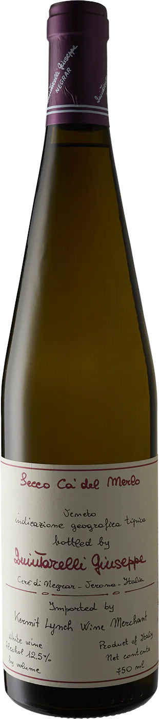 Giuseppe Quintarelli Bianco Secco Ca del Merlo 2023  Front Bottle Shot