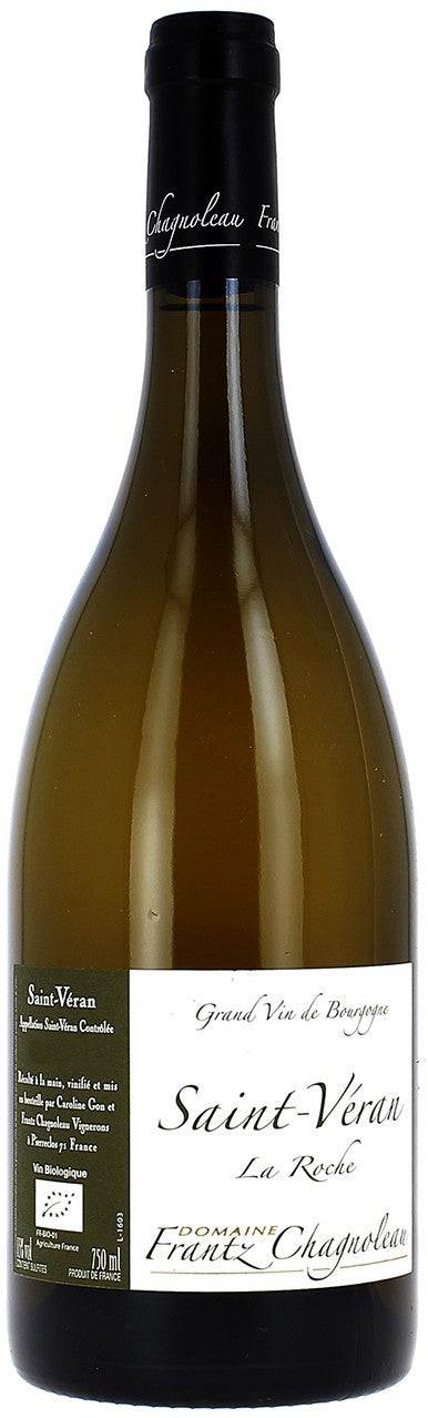 Domaine Frantz Chagnoleau Saint-Veran La Roche 2022  Front Bottle Shot