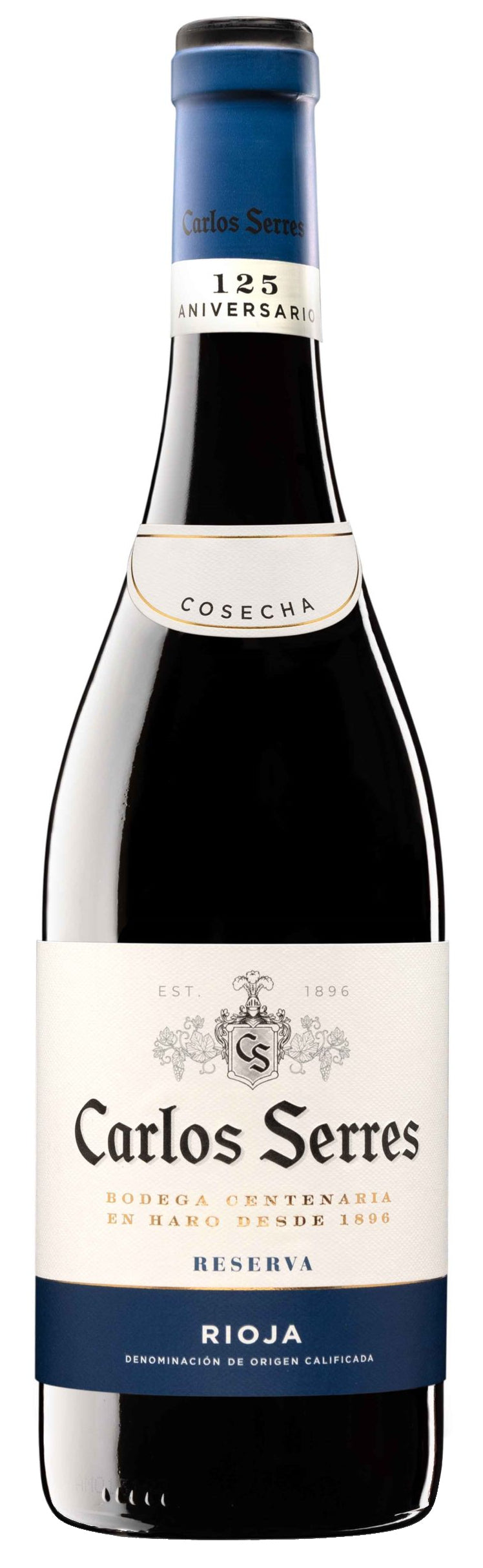 Carlos Serres Reserva 2018  Front Bottle Shot