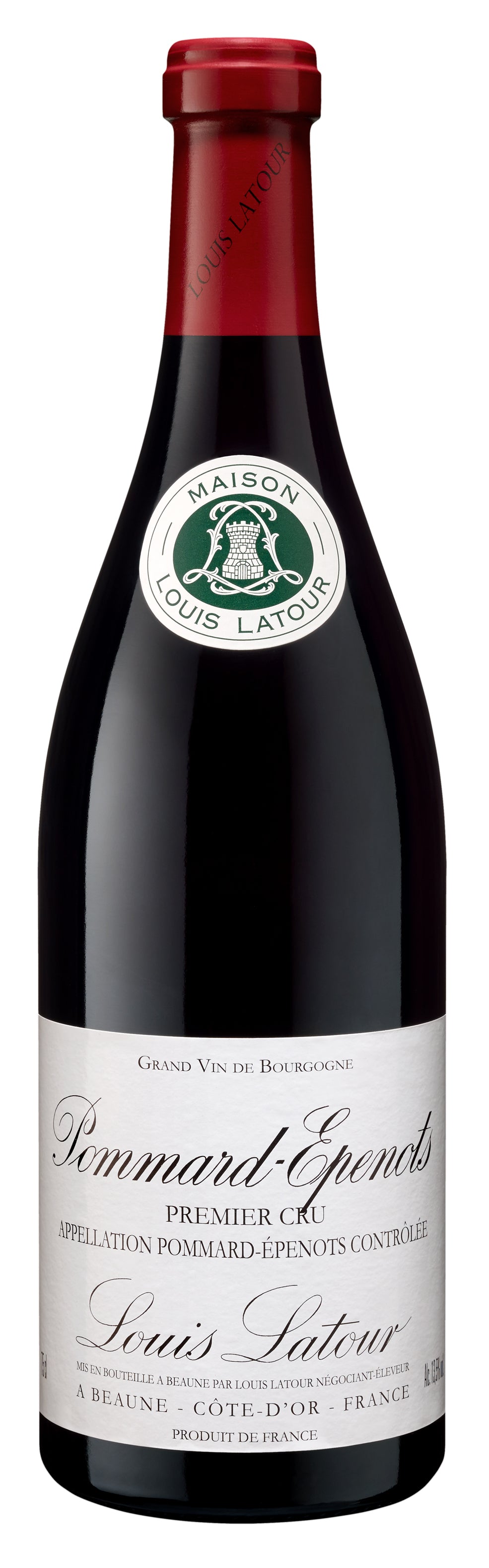 Louis Latour Pommard-Epenots Premier Cru 2022  Front Bottle Shot