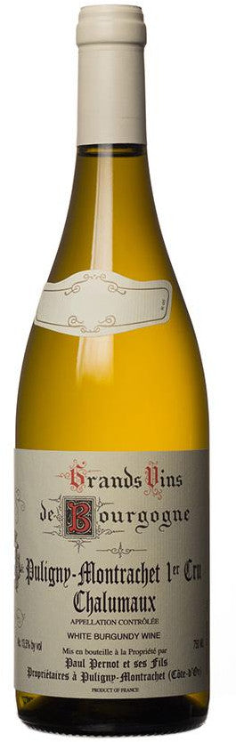 Paul Pernot Puligny-Montrachet Chalumaux Premier Cru 2023  Front Bottle Shot