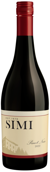 Simi California Pinot Noir 2022  Front Bottle Shot