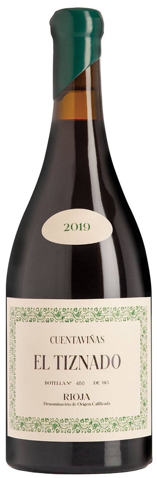 Cuentavinas El Tiznado 2019  Front Bottle Shot