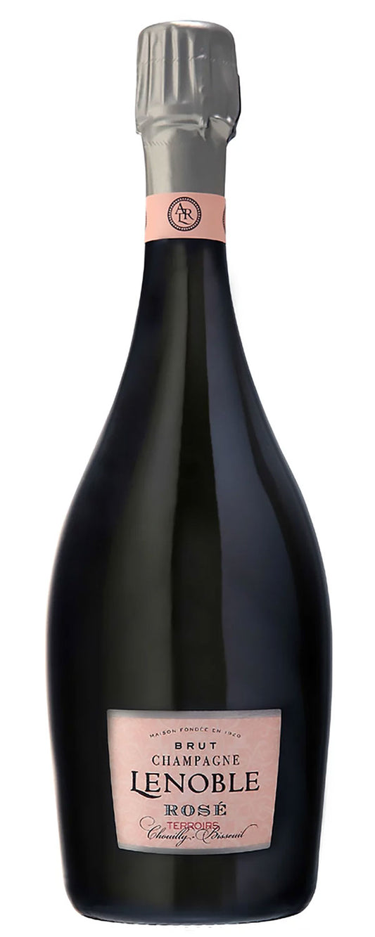 A.R. Lenoble Brut Rose Terroirs  Front Bottle Shot