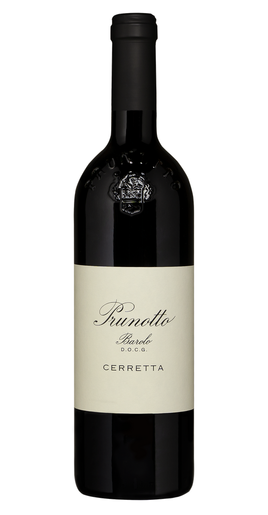 Prunotto Barolo Ceretta 2018  Front Bottle Shot