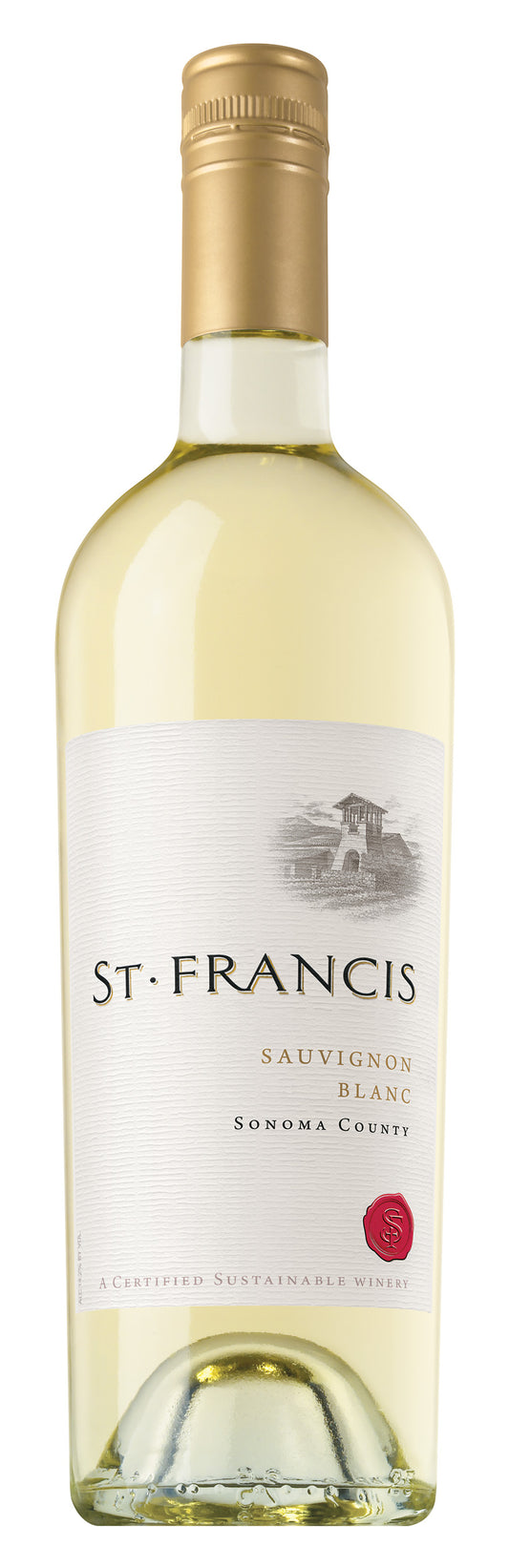 St. Francis Sonoma County Sauvignon Blanc 2022  Front Bottle Shot