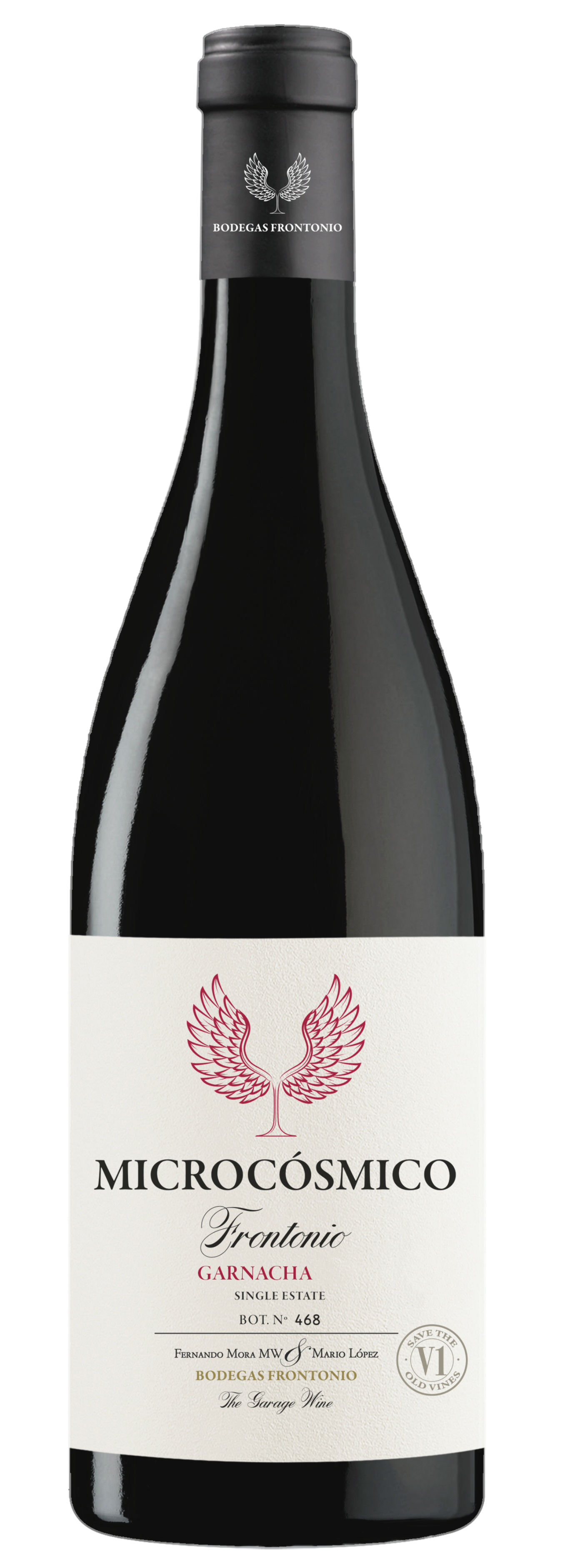 Bodegas Frontonio Microcosmico Garnacha 2021  Front Bottle Shot