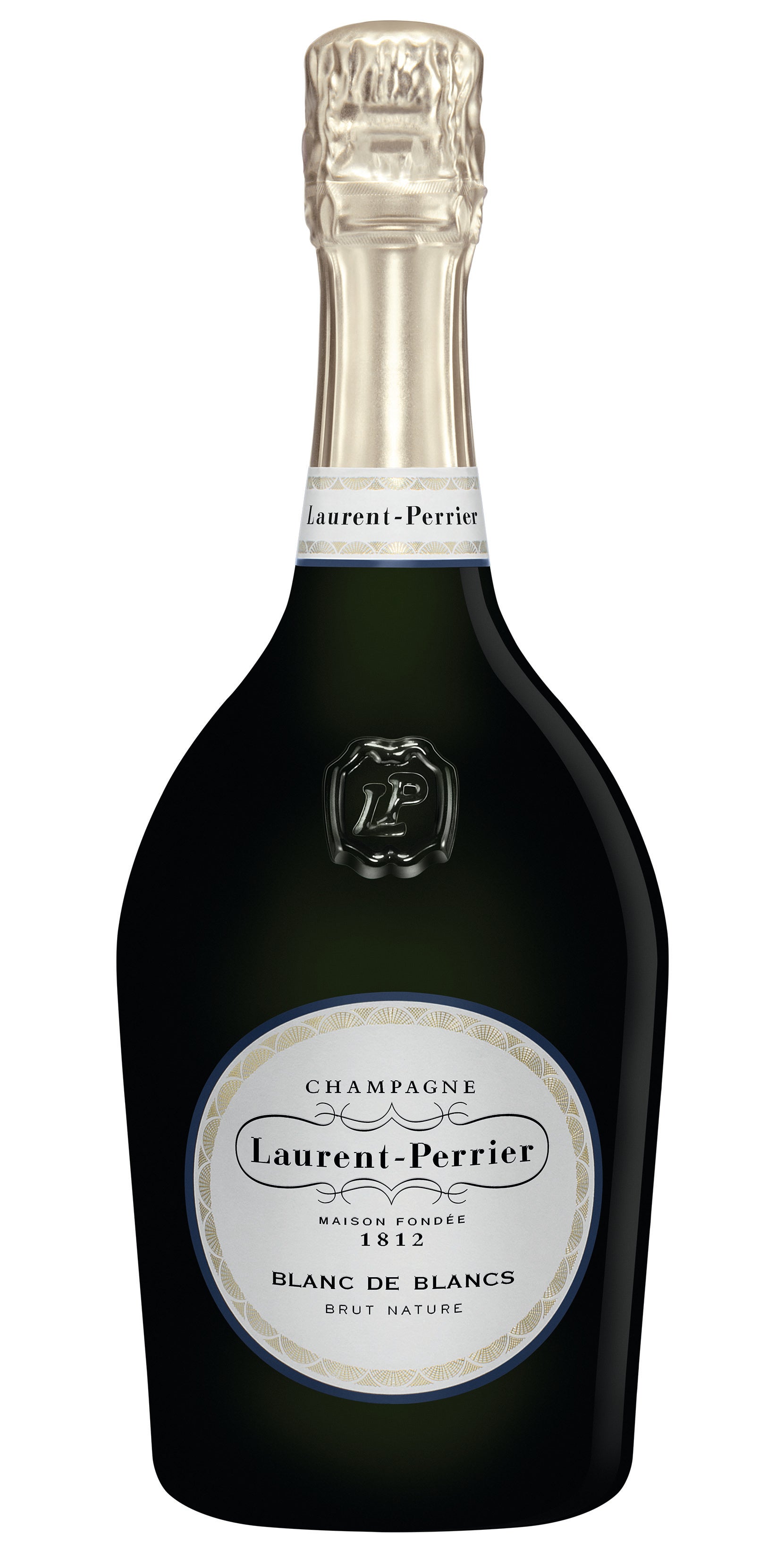 Laurent-Perrier Blanc de Blancs Brut Nature  Front Bottle Shot