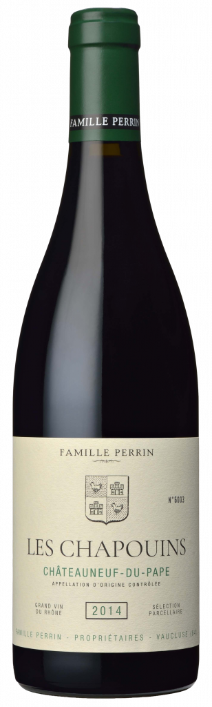 Famille Perrin Chateauneuf-du-Pape Les Chapouins 2014  Front Bottle Shot