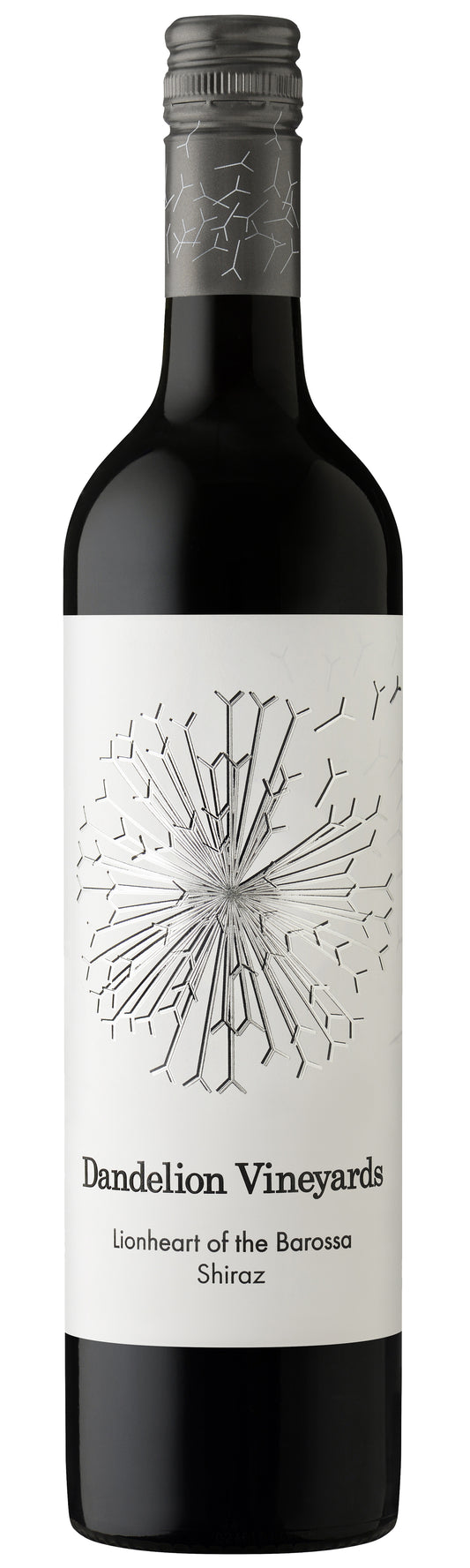 Dandelion Vineyards Lionheart of the Barossa Shiraz 2022  Front Bottle Shot