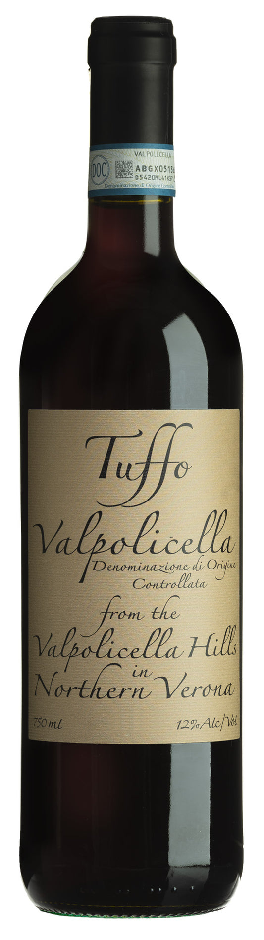 Tuffo Valpolicella 2021  Front Bottle Shot